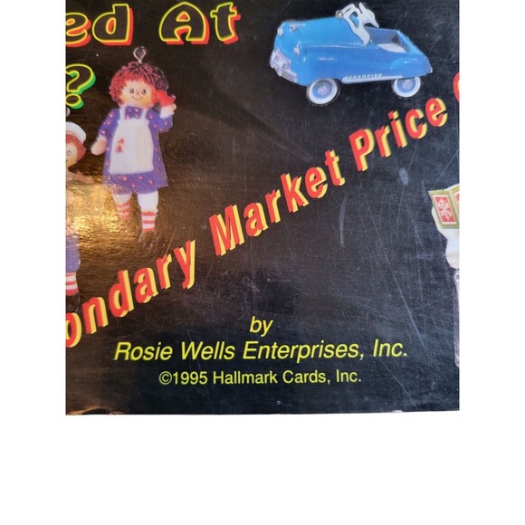 Hallmark Ornaments  1995 - Price Guide Book  By Rosie  Wells - Picture 2 of 6